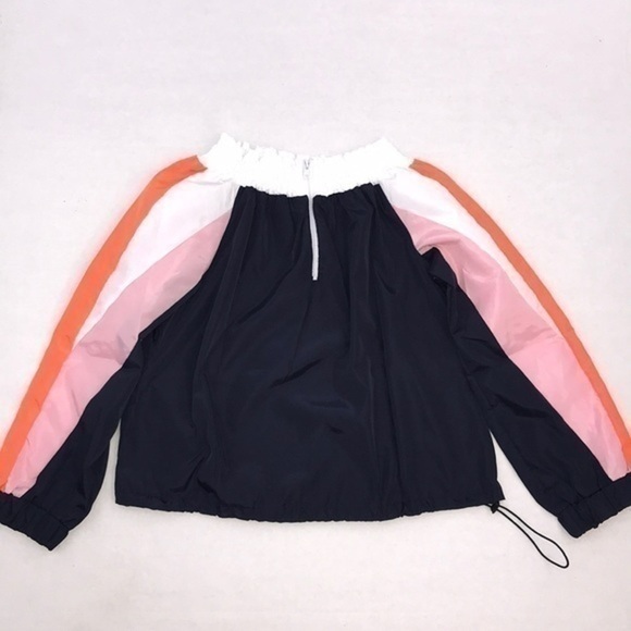 Color Block Off The Shoulder Skirt Set - Picture 5 of 12